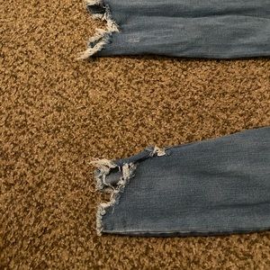 Dark blue wash jeans